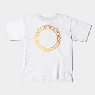Mandala Love - Sunburst Kids T-Shirt